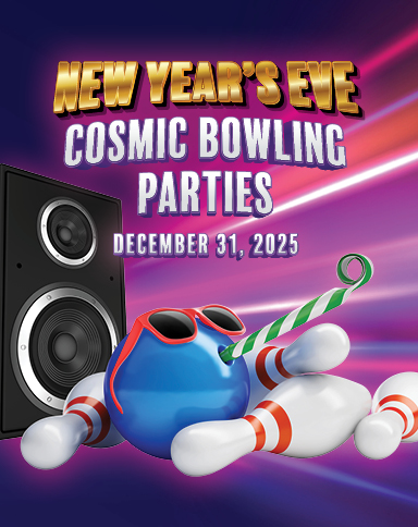 New Year's Eve Cosmic Bowling Parties